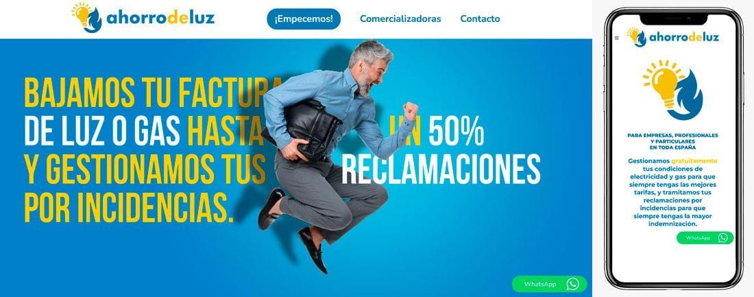 TWM diseno web Ahorro de Luz