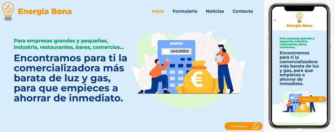 TWM diseno web Energia Bona