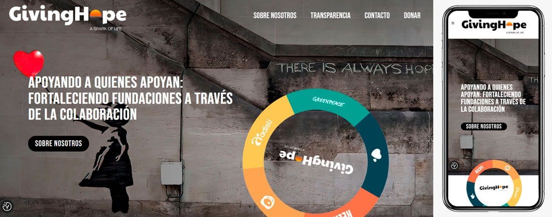 TWM diseno web Giving Hope